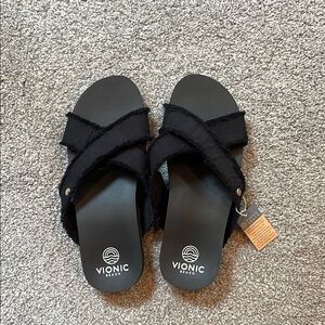 Vionic Black Women's Sandals